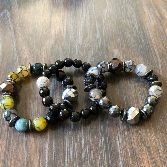 Beautiful semiprecious stone bracelets - Picture 3 of 14